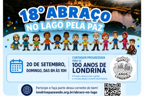 Abraço no Lago Pela Paz 2026
