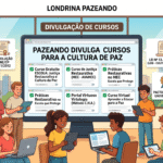 Pazeando Divulga Cursos que Educam para a Cultura de Paz