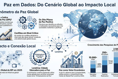 Como o Índice Global da Paz e o Londrina Pazeando Transformam a Cultura de Paz em Indicadores e Práticas Sociais