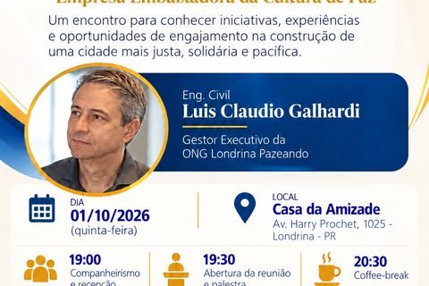 Pazeando apresenta proposta de parceria ao Rotary Club de Londrina e UEL